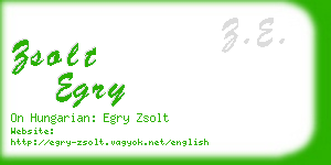 zsolt egry business card